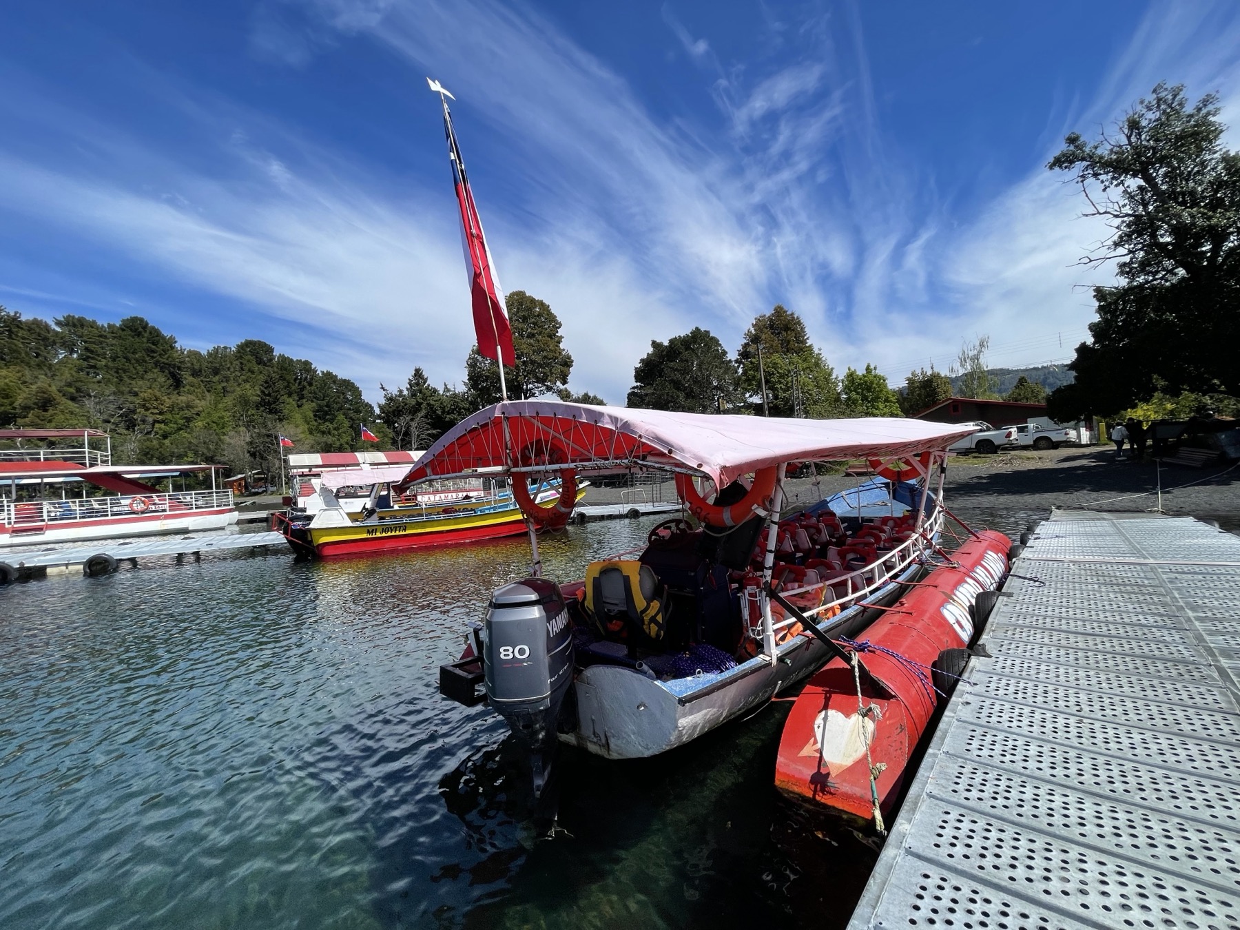 Navegación privada en Lago Calafquén